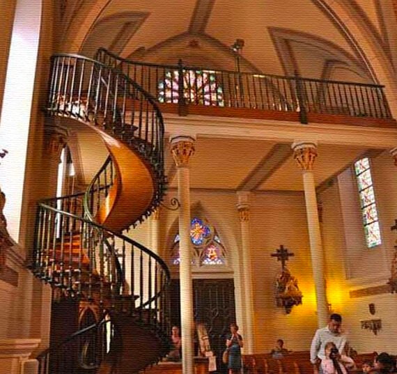 Legend of the Miraculous Loretto Chapel Staircase
