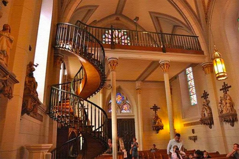 Legend of the Miraculous Loretto Chapel Staircase